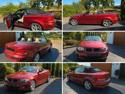 Gebraucht BMW 118 Cabriolet Advantage 143 PS (105 kW) 2011 Rot Cabrio