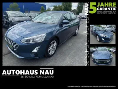 Gebraucht Ford Focus Cool & Connect 125 PS (91 kW) 2018 Chromablau metallic Limousine