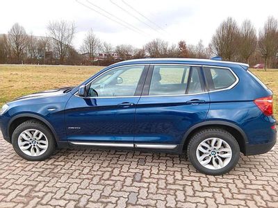 Gebraucht BMW X3 xLine 258 PS (189 kW) 2015 Blau SUV