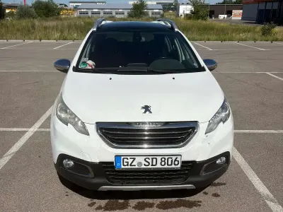 Gebraucht Peugeot 2008 114 PS (83 kW) 2014 Weiß SUV