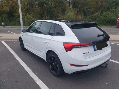 Usata Skoda Scala Monte Carlo 110 CV (80 kW) 2021 Bianco Utilitaria