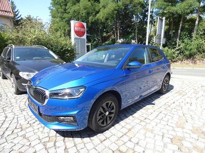 Gebraucht Skoda Fabia Style 110 PS (80 kW) 2023 Raceblau metallic Kleinwagen