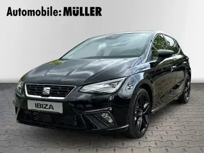 Brugt Seat Ibiza Black Edition 116 HK (85 kW) 2025 Sort Sedan