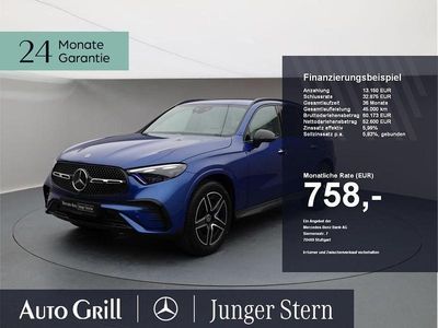 Gebraucht Mercedes GLC400d AMG 381 PS (280 kW) 2023 Metalliclack spektralblau SUV
