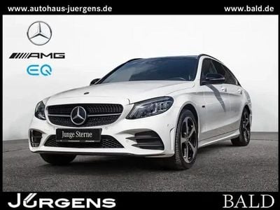 Usata Mercedes C300e AMG 211 CV (155 kW) 2021 Bianco Station wagon