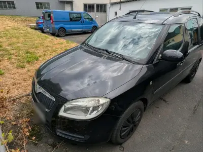 Gebraucht Skoda Roomster 86 PS (63 kW) 2008 Schwarz Van / Kleinbus