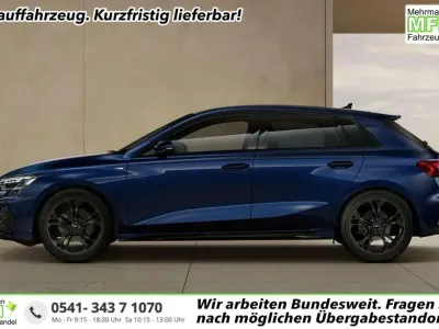 Neu Audi A3 S-Line 150 PS (110 kW) 2026 Navarrablau metallic Limousine