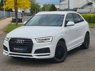 Gebraucht Audi Q3 S-Line 184 PS (135 kW) 2017 Gletscherweiss SUV