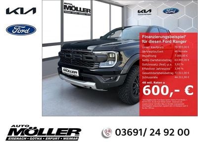 Neu Ford Ranger Raptor 292 PS (214 kW) 2026 Schwarz Pickup