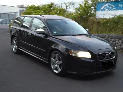 Gebraucht Volvo V50 R-Design 179 PS (131 kW) 2008 Schwarz Kombi