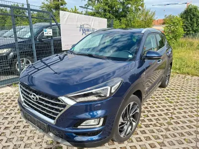 Gebraucht Hyundai Tucson Premium 185 PS (136 kW) 2019 Blau SUV
