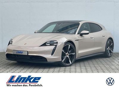 Gebraucht Porsche Taycan Sport Turismo 350 kW (476 PS) 2023 Beige Limousine