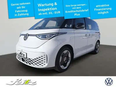 Neu VW ID. Buzz Goal 210 kW (286 PS) 2025 Weiß Van / Kleinbus