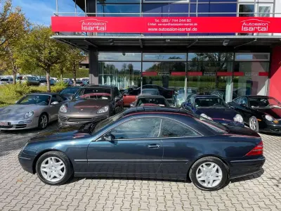 Gebraucht Mercedes CL500 306 PS (225 kW) 2000 Smaragdschwarz  metalliclack Coupé