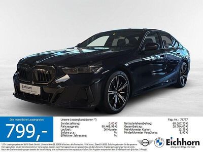 Neu BMW i5 M Sport 250 kW (340 PS) 2025 Schwarz Limousine