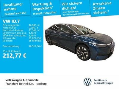 Usata VW ID.7 Pro 210 kW (286 CV) 2025 Blu SUV