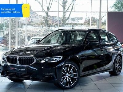 Gebraucht BMW 330e Sport Line 184 PS (135 kW) 2020 Schwarz Kombi