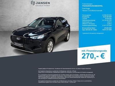 Nuova Ford Kuga Titanium 186 CV (136 kW) 2025 Nero SUV
