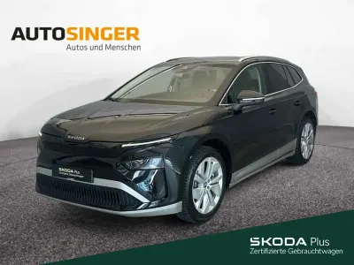 Gebraucht Skoda Enyaq iV Clever 210 kW (286 PS) 2025 Schwarzmagic perleffekt SUV