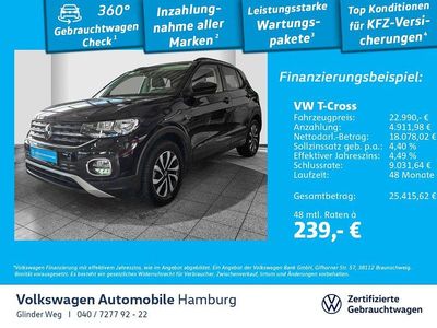 Schwarz Gebraucht 2023 VW T-Cross Active SUV | 22.690 € (Fairer Preis)
