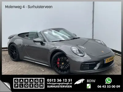 Begagnad Porsche 911 Carrera 4S Cabriolet 451 HK (331 kW) 2019 Grå Cab