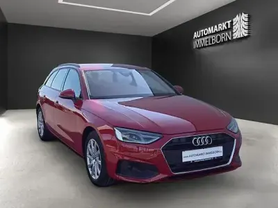Brugt Audi A4 Basis 204 HK (150 kW) 2021 Rød Stationcar