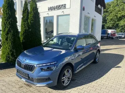 Gebraucht Skoda Kamiq Style 150 PS (110 kW) 2020 Titan blue metallic SUV