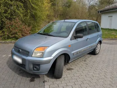 Gebraucht Ford Fusion 80 PS (58 kW) 2007 Blau Kleinwagen