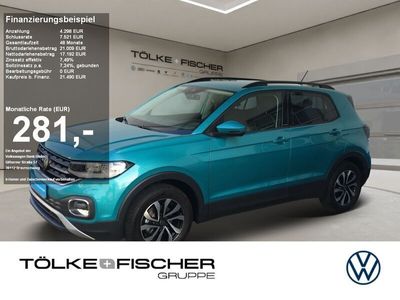 gebraucht VW T-Cross - 1.0 TSI Active Virtual ACC LM SHZ Navi