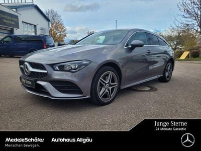 Gebraucht Mercedes CLA250e Shooting Brake AMG 160 PS (117 kW) 2022 Lack mountaingrau (metallic) Kombi