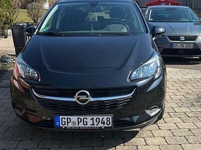 Gebraucht Opel Corsa Edition 90 PS (66 kW) 2015 Schwarz Kleinwagen