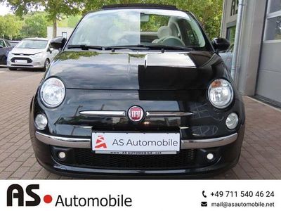 Second-hand Fiat 500 Lounge 69 CP (50 kW) 2013 Negru Cabrio