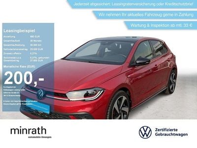 Usata VW Polo GTI 207 CV (152 kW) 2024 Rosso Utilitaria