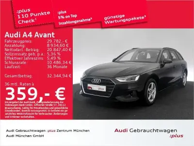 Gebraucht Audi A4 Design 150 PS (110 kW) 2023 Schwarz Kombi