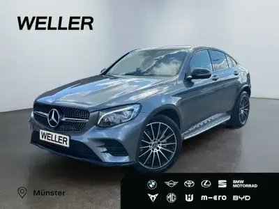 Gebraucht Mercedes GLC250 AMG line 211 PS (155 kW) 2017 Grau Coupé