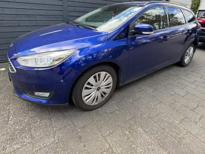 Gebraucht Ford Focus Business Edition 101 PS (74 kW) 2017 Blau Kombi