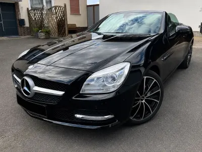 Gebraucht Mercedes SLK200 184 PS (135 kW) 2012 Schwarz Cabrio