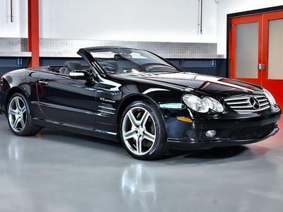 Second-hand Mercedes SL55 AMG AMG 500 CP (367 kW) 2006 Negru Cabrio