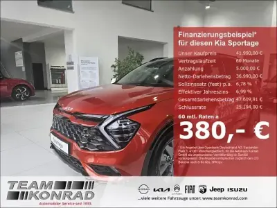 Neu Kia Sportage GT-Line 215 PS (158 kW) 2026 Orange SUV