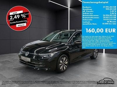 Gebraucht VW Golf VIII Goal 150 PS (110 kW) 2025 Grenadillschwarz (schwarz) Limousine