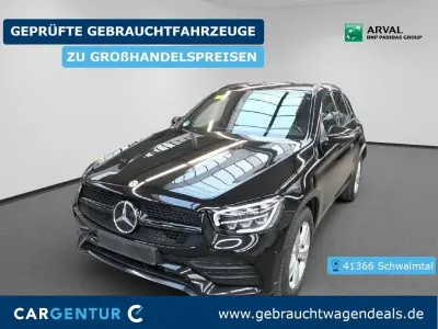 Gebraucht Mercedes GLC220 AMG line 194 PS (142 kW) 2021 Schwarz SUV