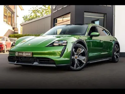 Gebraucht Porsche Taycan Turbo Cross Turismo 500 kW (680 PS) 2022 Grün Limousine