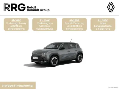 Neu Renault 4 E-Tech Evolution 77 kW (106 PS) 2026 Schiefergrau SUV