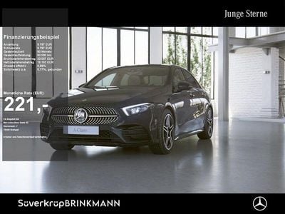 Gebraucht Mercedes A200 AMG 163 PS (119 kW) 2022 Schwarz Limousine