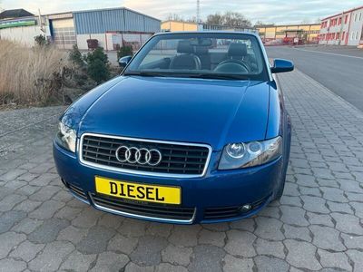 gebraucht Audi A4 Cabriolet 2.5 V6 TDI S-Line Klima Teilleder Parkpilot