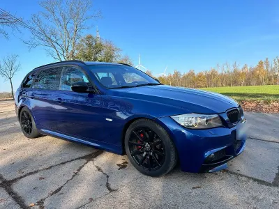 Gebraucht BMW 320 Exclusive 184 PS (135 kW) 2012 Blau Kombi