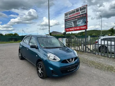 Gebraucht Nissan Micra Visia 80 PS (58 kW) 2014 Blau Kleinwagen