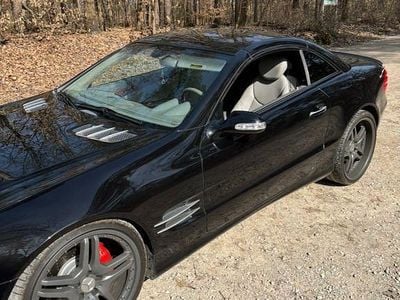 Usata Mercedes SL500 306 CV (225 kW) 2003 Nero Cabrio