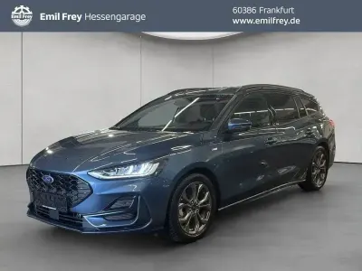 Gebraucht Ford Focus ST-Line X 155 PS (114 kW) 2024 Chrome blue metallic Kombi