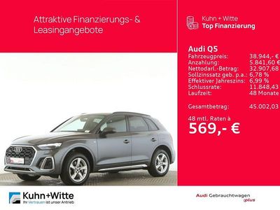 Gebraucht Audi Q5 S-Line 367 PS (269 kW) 2022 Daytonagrau perleffekt SUV